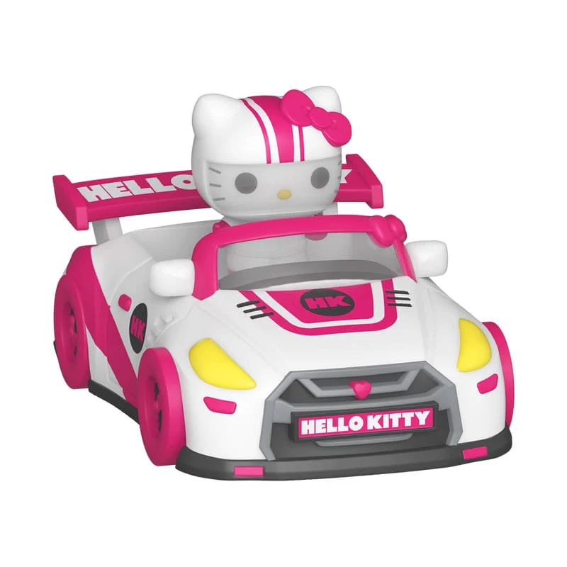 Sanrio Bitty POP! Ride Vinyl Figure Racecar w/Helo Kitty 2,5 cm